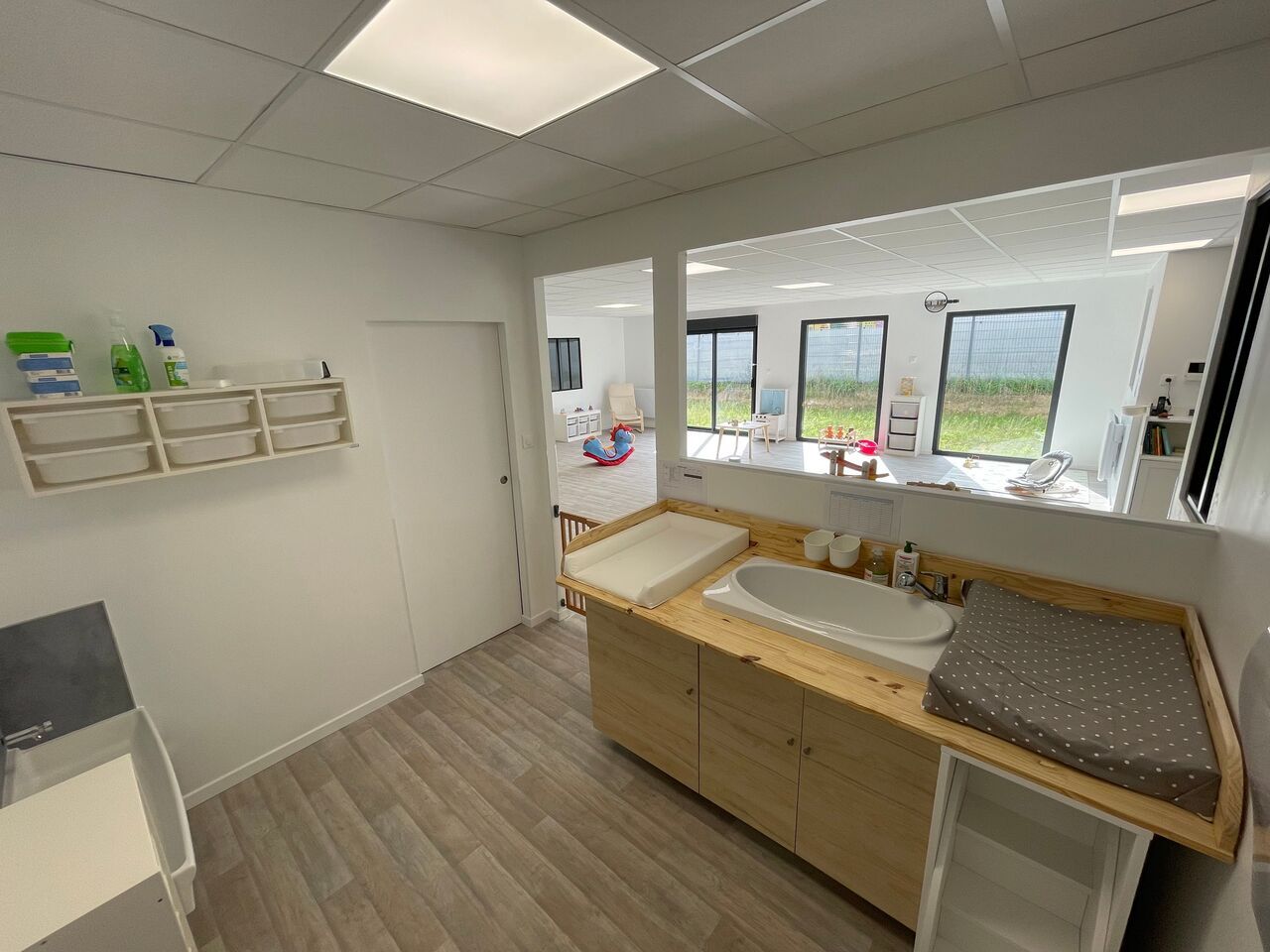 Salle de change